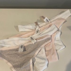 Love by Gap Body cotton thongs. Brand new